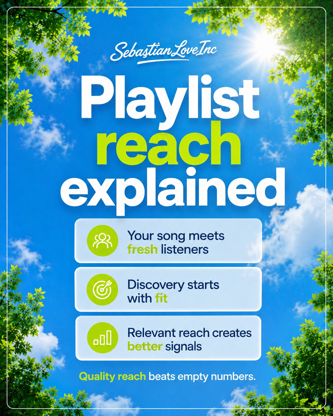 SebastianLoveInc cover artwork: Playlist reach explained